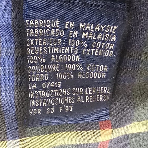 Vintage Y2K Nautica Barn Field Denim Corduroy Full Zip Plaid Liner Coat Sz L - Picture 8 of 16